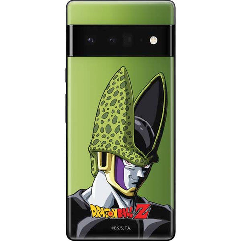 Dragon Ball Z Cell Portrait Google Pixel 6 Pro Skin